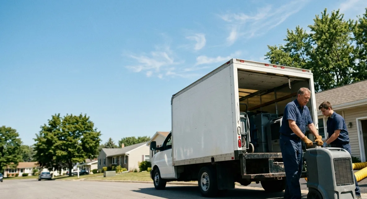Water Damage Cleanup in Port Jefferson, OH near me